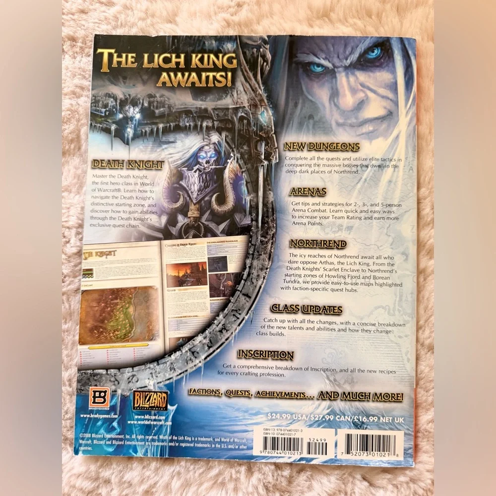 World of Warcraft Strategy Guide - Black and Blue
